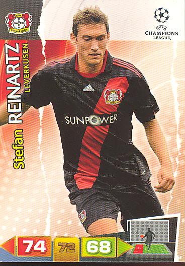 Stefan Reinartz - Panini Adrenalyn XL CL 11/12 - Bayer 04 Leverkusen