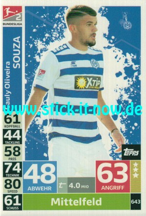 Topps Match Attax Bundesliga 18/19 "Extra" - Nr. 643