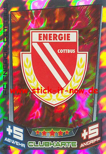 Match Attax 13/14 - Energie Cottbus - Clubkarte - Nr. 399