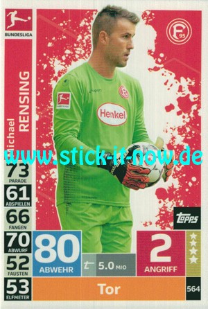 Topps Match Attax Bundesliga 18/19 "Extra" - Nr. 564