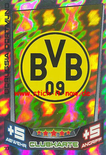 Match Attax 13/14 - Bor. Dortmund - Clubkarte - Nr. 73