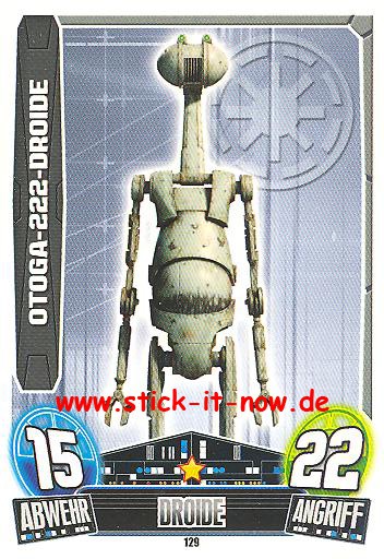 Force Attax Movie Collection - Serie 3 - OTOGA-222-DROIDE - Nr. 129