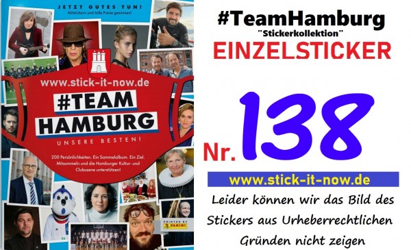 #TeamHamburg "Sticker" (2021) - Nr. 138