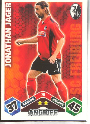 Match Attax 10/11 - JONATHAN JÄGER - 070