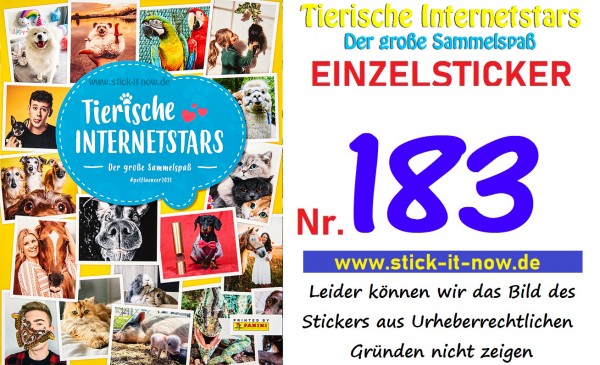 Tierische Internetstars (2021) - Nr. 183 (Glitzer)