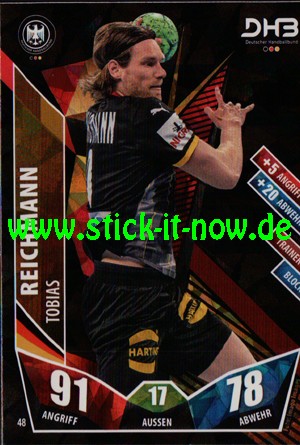 LIQUI MOLY Handball Bundesliga "Karte" 21/22 - Nr. 48 (Glitzer)