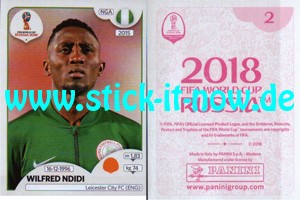 Panini WM 2018 Russland "Sticker" INT/Edition - Nr. 332