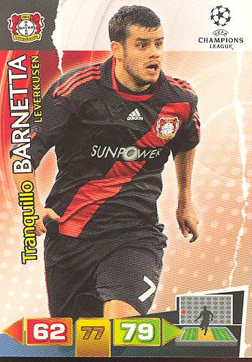 Tranquillo Barnetta - Panini Adrenalyn XL CL 11/12 - Bayer 04 Leverkusen