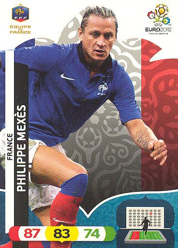 Panini EM 2012 - Adrenalyn XL - Philippe Mexès - Frankreich