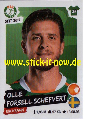 LIQUI MOLY Handball Bundesliga "Sticker" 20/21 - Nr. 146