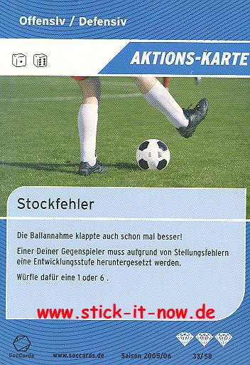 SocCards 05/06 - Aktions-Karte - Nr. 33/58