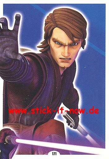 Force Attax - Star Wars - Clone Wars - Serie 4 - STRIKE FORCE - Jedi-Ritter - Nr. 171