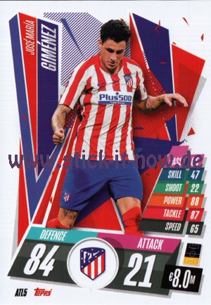 Match Attax Champions League 2020/21 - Nr. ATL 5