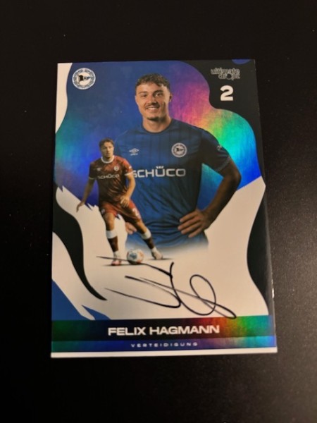 This is Arminia (2025) - On Card Signature - Felix Hagmann 68/70