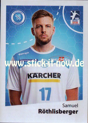LIQUE MOLY Handball Bundesliga Sticker 19/20 - Nr. 376
