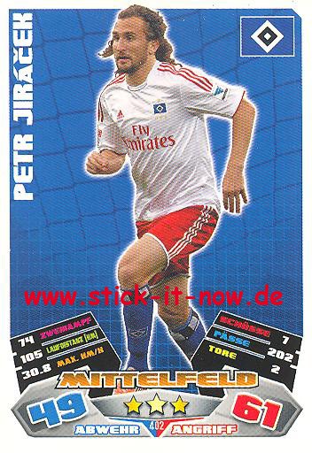 Match Attax 12/13 EXTRA - Petr Jirácek - Hamburger SV - Nr. 402