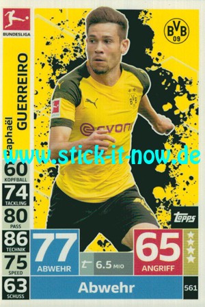 Topps Match Attax Bundesliga 18/19 "Extra" - Nr. 561