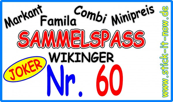 Sammelspass - Küstengold - Wikinger (2014) - Nr. 60 (Joker)