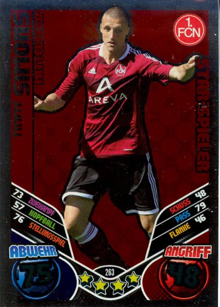 Match Attax 11/12 - Timmy Simons - Star-Spieler