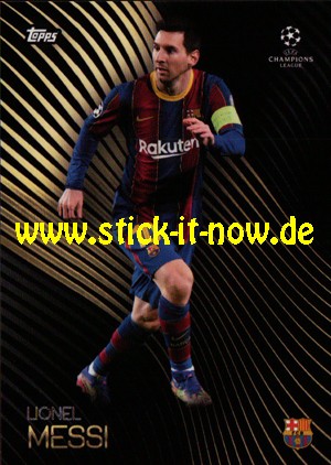 Topps 20/21 Champions League "Knockout" - MESSI