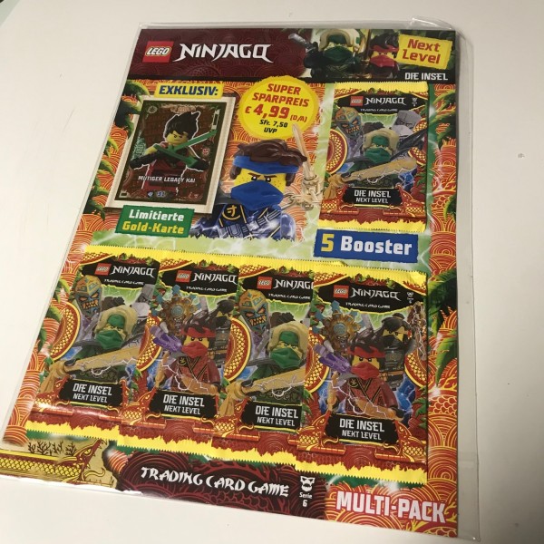 Lego Ninjago Trading Cards - SERIE 6 "Next Level" (2021) - Multipack 1 (LE 6)