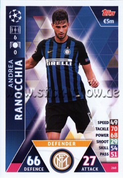 Match Attax Champions League 18/19 - Nr. 260