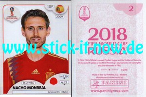 Panini WM 2018 Russland "Sticker" INT/Edition - Nr. 125