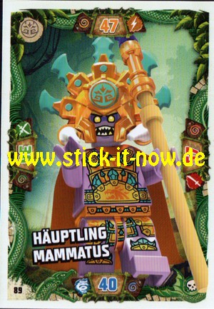 Lego Ninjago Trading Cards - SERIE 6 (2021) - Nr. 89