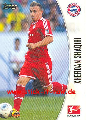 Bundesliga Chrome 13/14 - XHERDAN SHAQIRI - Nr. 159