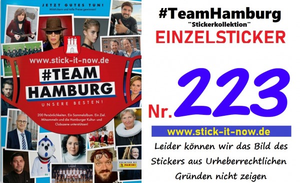 #TeamHamburg "Sticker" (2021) - Nr. 223