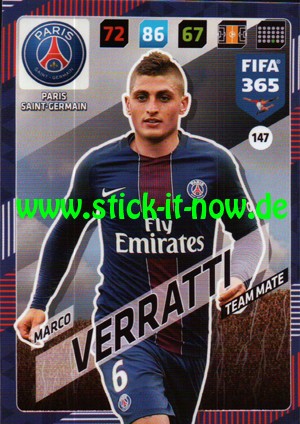 Panini FIFA 365 Adrenalyn XL 2018 - Nr. 147
