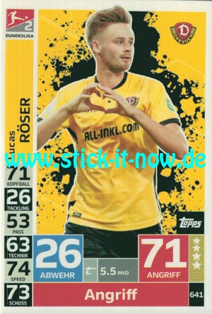 Topps Match Attax Bundesliga 18/19 "Extra" - Nr. 641