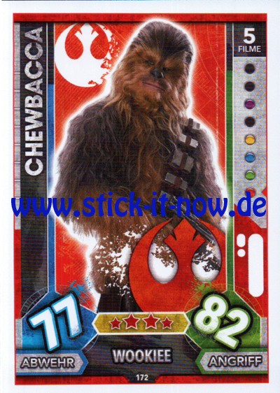 Topps Star Wars FORCE ATTAX UNIVERSE (2017) - Nr. 172