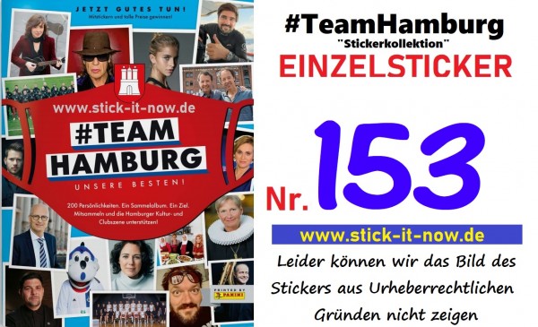 #TeamHamburg "Sticker" (2021) - Nr. 153