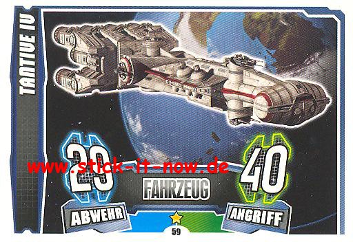 Force Attax - Star Wars - Clone Wars - Serie 4 - TANTIVE IV - Nr. 59