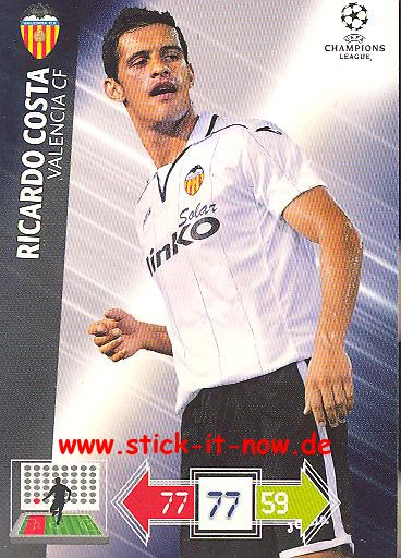 Panini Adrenalyn XL CL 12/13 - FC Valencia - Ricardo Costa