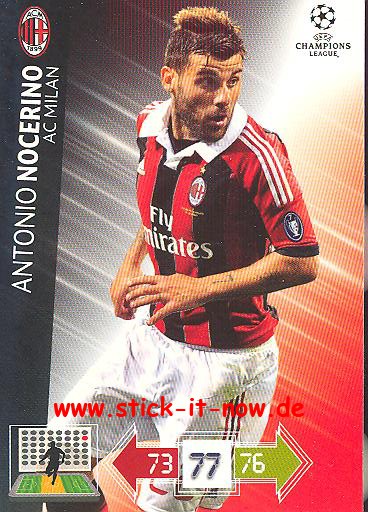 Panini Adrenalyn XL CL 12/13 - AC Mailand - Antonio Nocerino