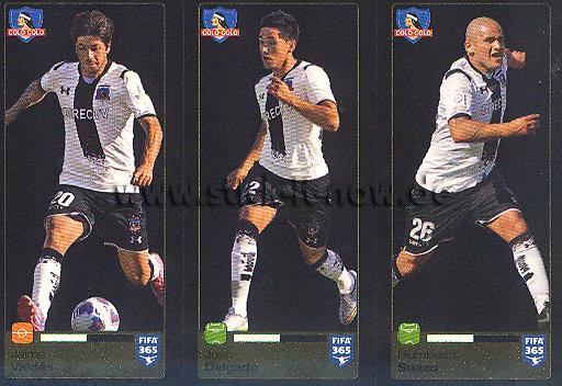 Panini FIFA 365 Sticker - Nr. 240 - 241 - 242