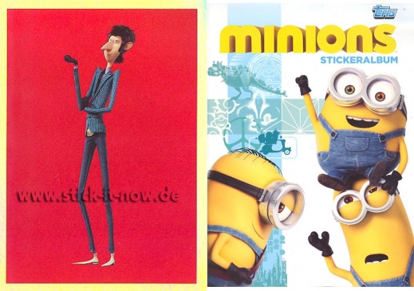 Minions Sticker (2015) - Nr. 127
