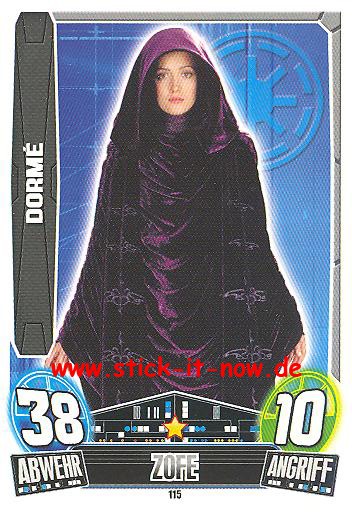 Force Attax Movie Collection - Serie 3 - DORME - Nr. 115