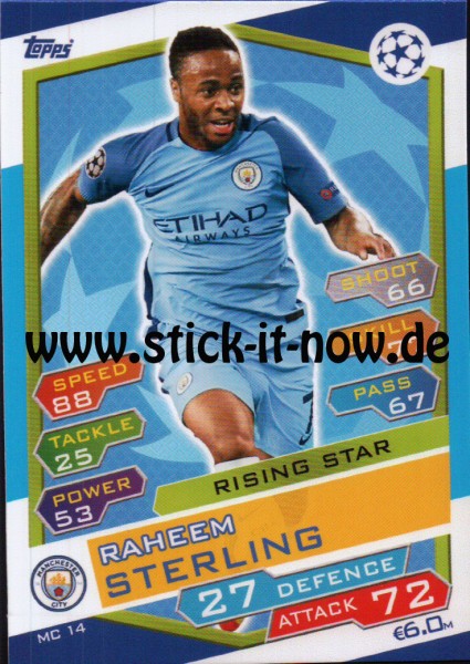 Match Attax Champions League 16/17 - Nr. MC 14