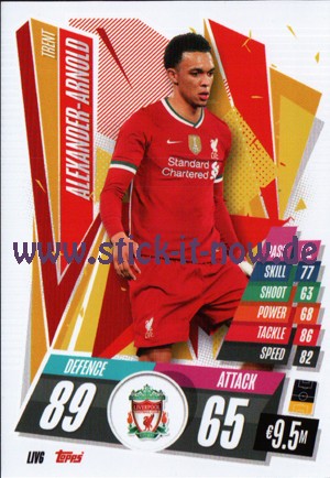 Match Attax Champions League 2020/21 - Nr. LIV 6