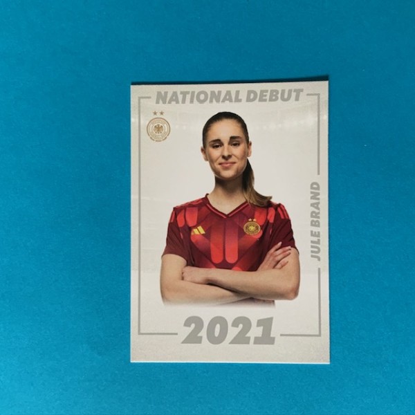 DFB Frauen Team-Set 2025 - Nr. DEB-02 ( Jule Brand )