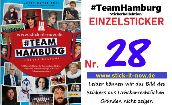 #TeamHamburg "Sticker" (2021) - Nr. 28 (Glitzer)