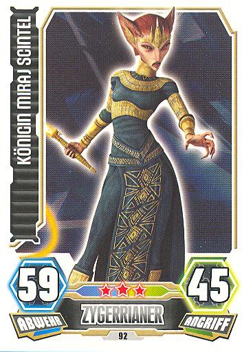 Force Attax - Serie 3 - Königin Miraj Scintel - Nr. 92