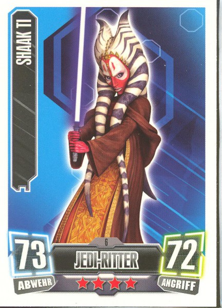 Force Attax - Serie II - Shaak Ti - Jedi-Ritter