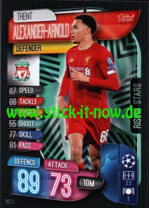 Match Attax Champions League 2019/20 "Extra" - Nr. RS 2