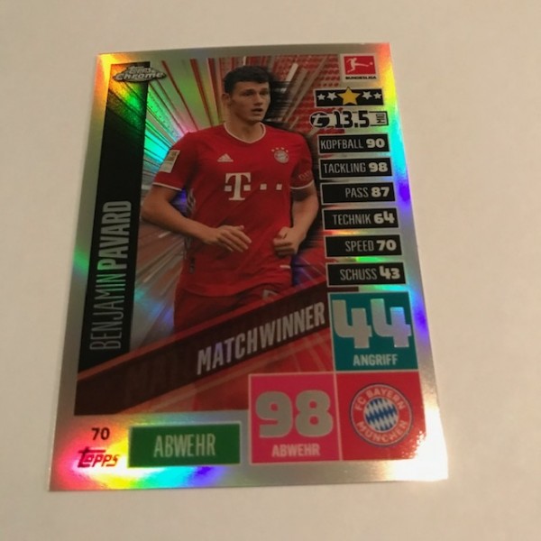 Match Attax BL Chrome 20/21 - Nr. 70 ( Refractor )