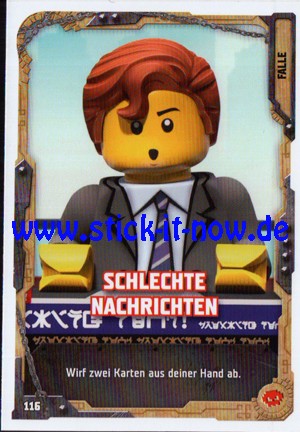 Lego Ninjago Trading Cards - SERIE 5 "Next Level" (2020) - Nr. 116