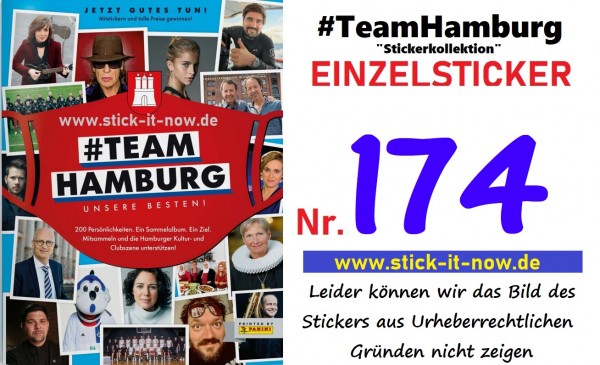 #TeamHamburg "Sticker" (2021) - Nr. 174